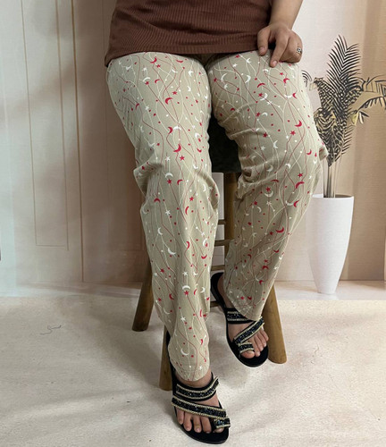 شلوار مدل ماه و ستاره نخ پنبه خونگی